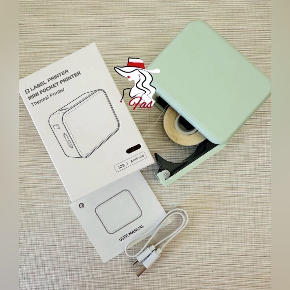 Label Maker with Tape,Mini Portable Bluetooth Thermal Printer,Multi Creative